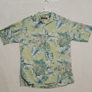 Vintage Tori Richard Men's Hawaiian Shirt Size S Small Honolulu 100% Viscose
